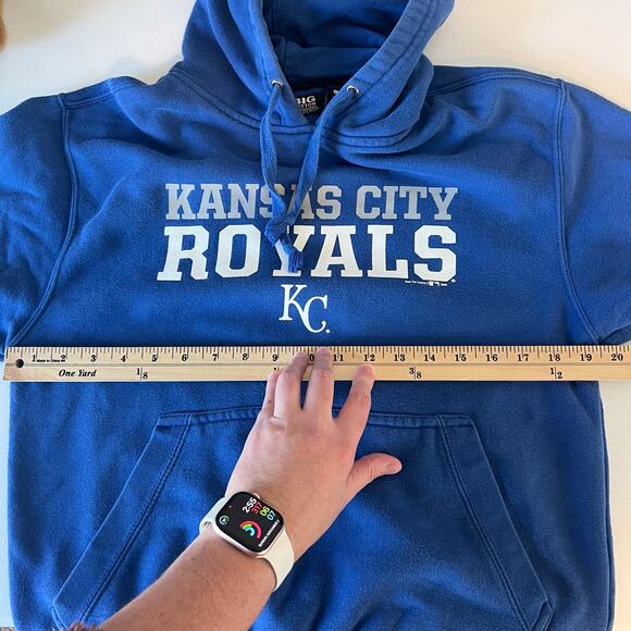 KC Kansas City Royals Hoodie Size Small Preloved Used Condition - Picture 11 of 12